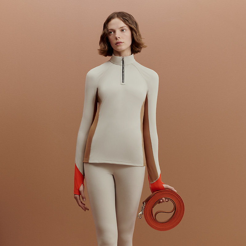 Stretching long-sleeve t-shirt | Hermès Mainland China